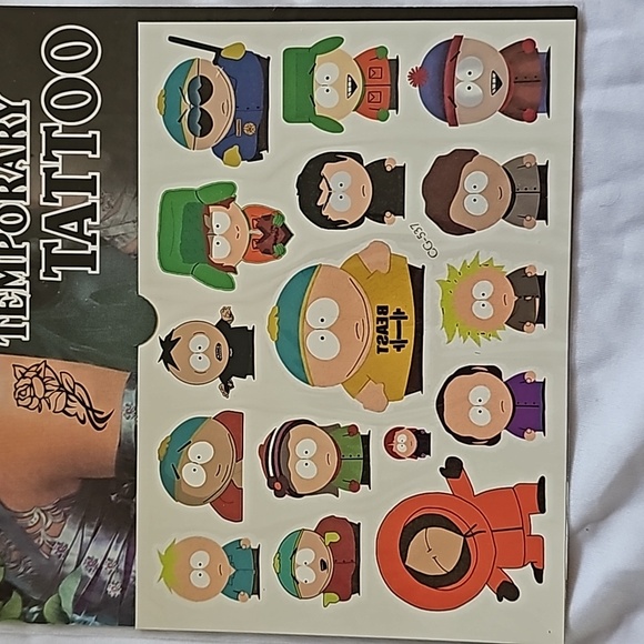 South park temporary tattoos - Picture 7 of 8